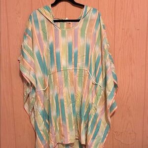 Anthropologie Pastel Striped Tunic